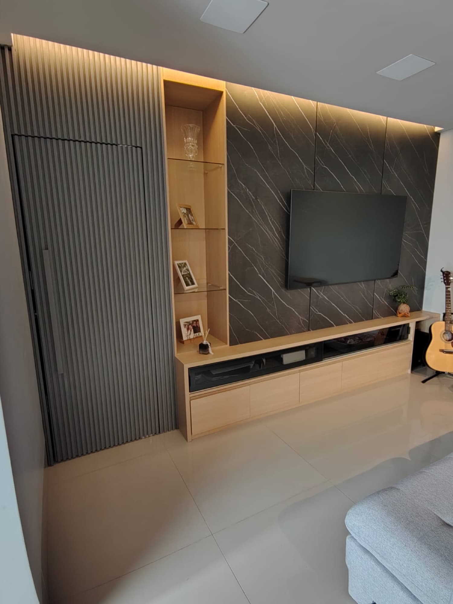 Sala planejado - projeto Sophia Móveis